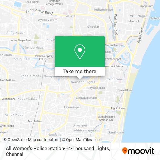 All Women's Police Station-F4-Thousand Lights map