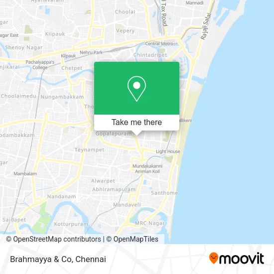 Brahmayya & Co map