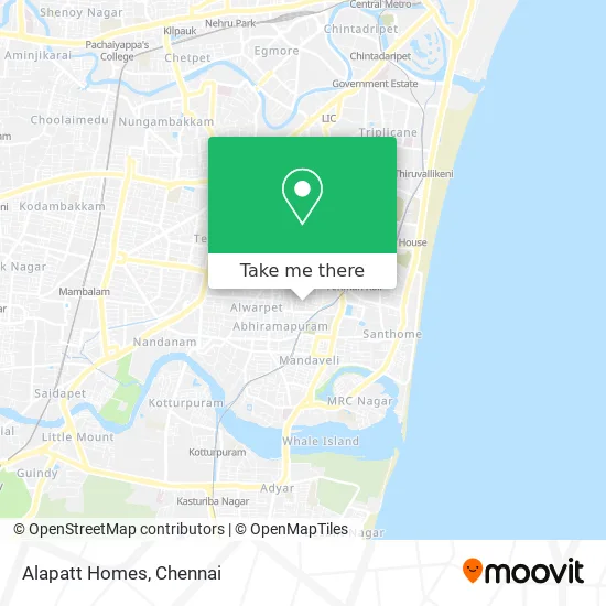 Alapatt Homes map