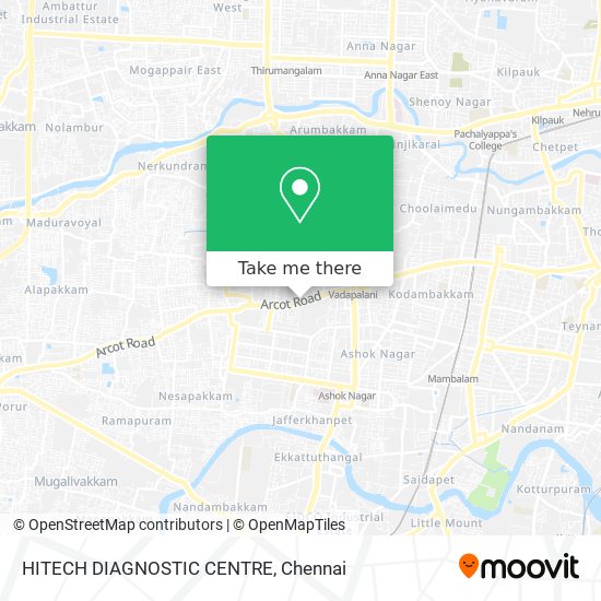 HITECH DIAGNOSTIC CENTRE map