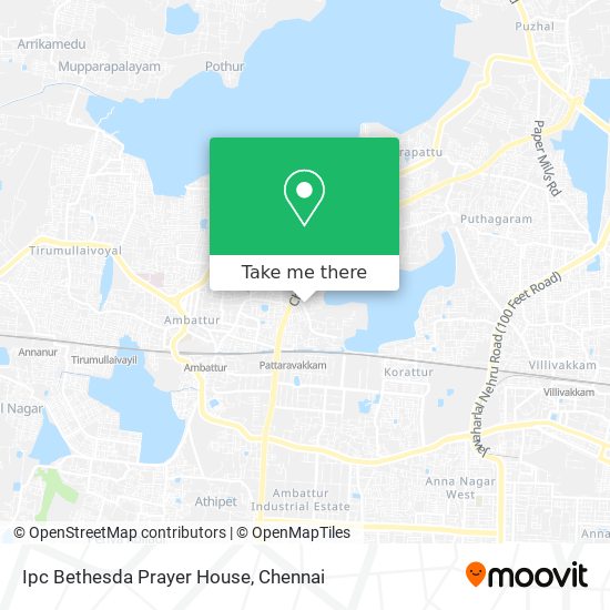 Ipc Bethesda Prayer House map