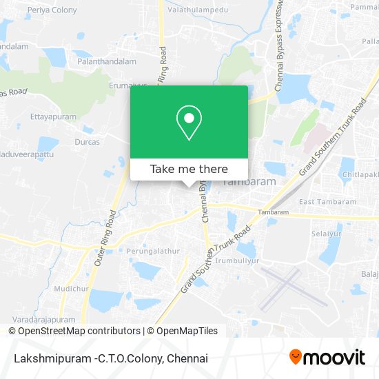 Lakshmipuram -C.T.O.Colony map
