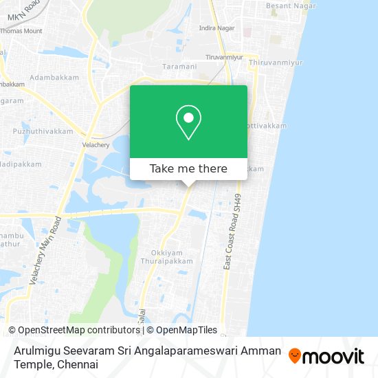 Arulmigu Seevaram Sri Angalaparameswari Amman Temple map