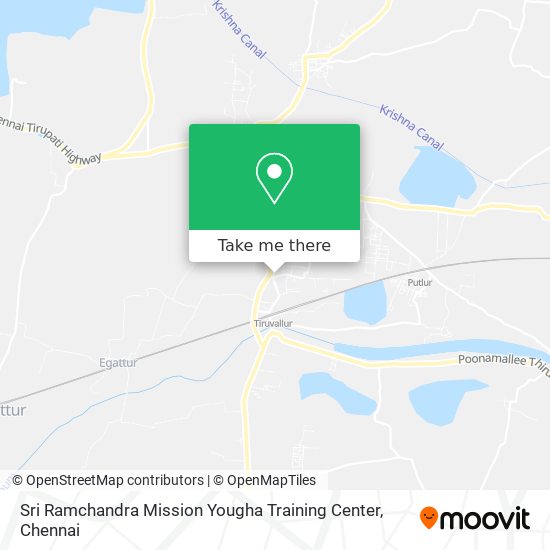 Sri Ramchandra Mission Yougha Training Center map