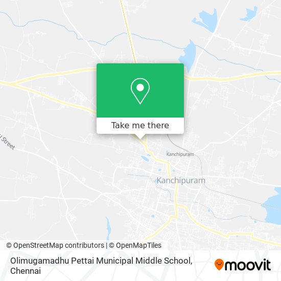Olimugamadhu Pettai Municipal Middle School map