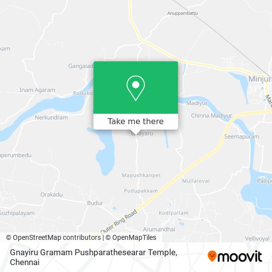 Gnayiru Gramam Pushparathesearar Temple map