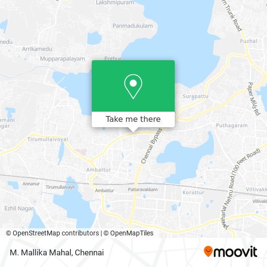 M. Mallika Mahal map