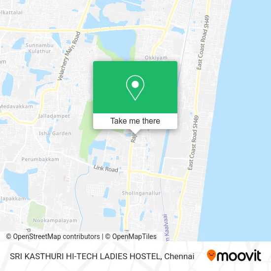 SRI KASTHURI HI-TECH LADIES HOSTEL map