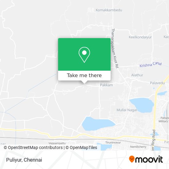 Puliyur map