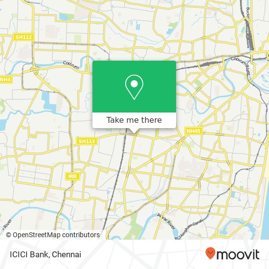 ICICI Bank map