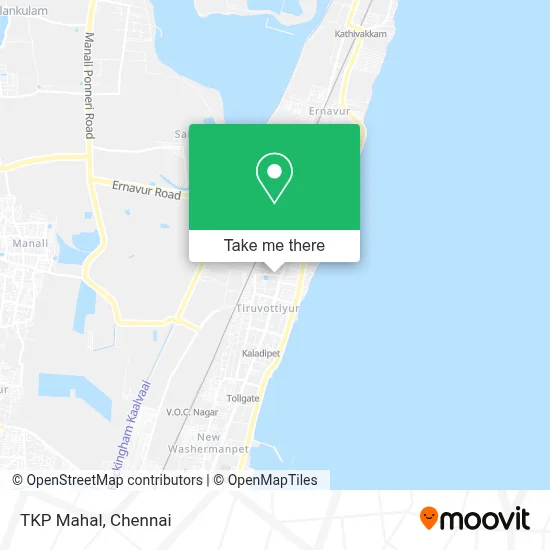 TKP Mahal map