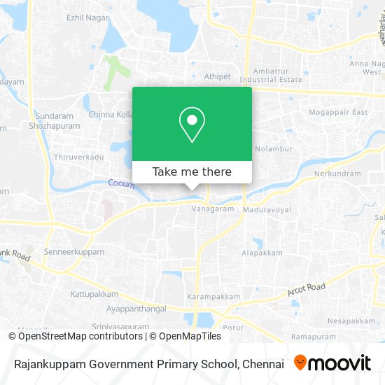 Rajankuppam Government Primary School map