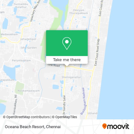 Oceana Beach Resort map
