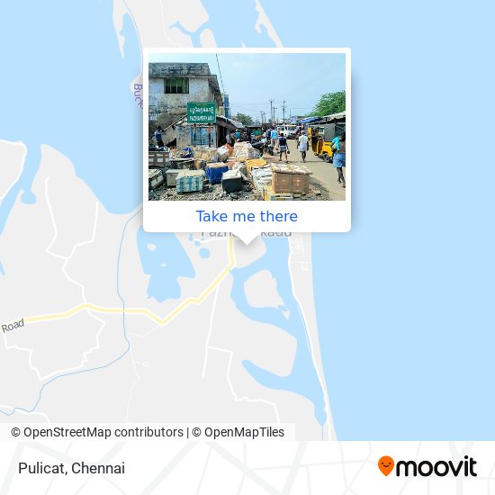 Pulicat map