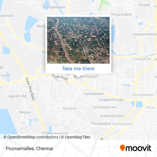 Poonamallee map