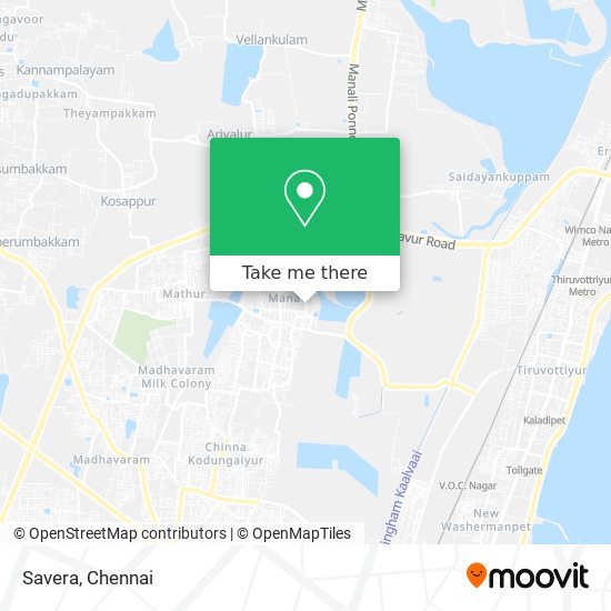 Savera map