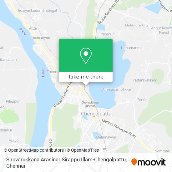 Siruvarukkana Arasinar Sirappu Illam-Chengalpattu map