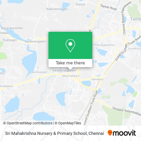 Sri Mahakrishna Nursery & Primary School map