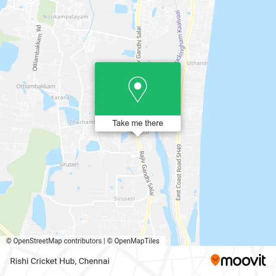 Rishi Cricket Hub map