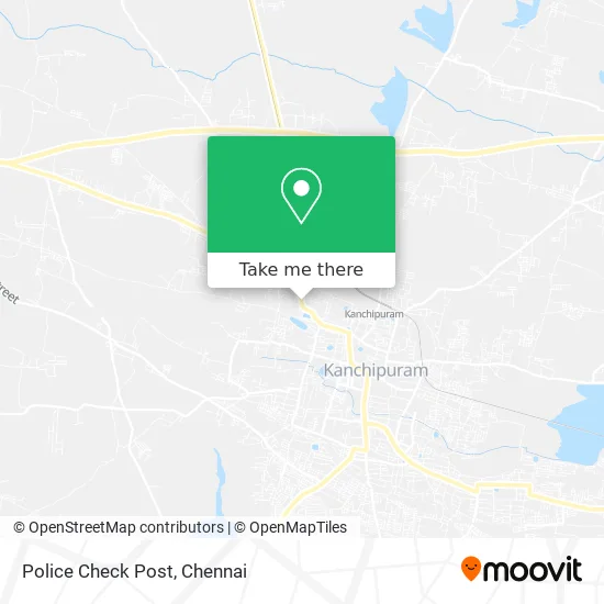 Police Check Post map