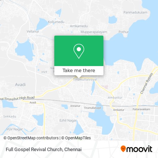 Full Gospel Revival Church map