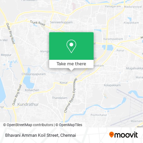 Bhavani Amman Koil Street map