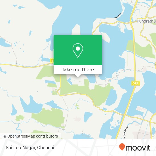 Sai Leo Nagar map