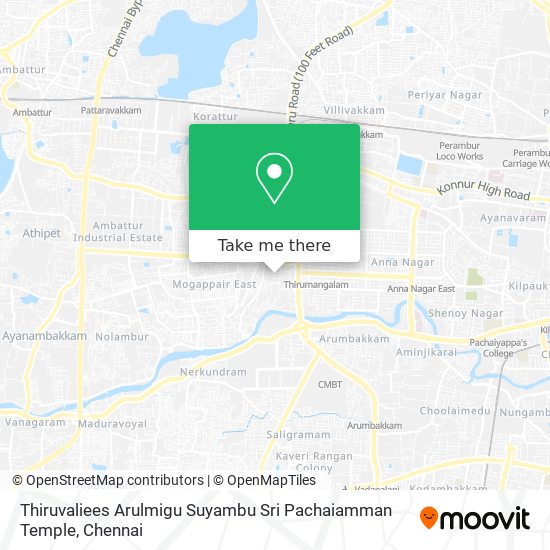 Thiruvaliees Arulmigu Suyambu Sri Pachaiamman Temple map