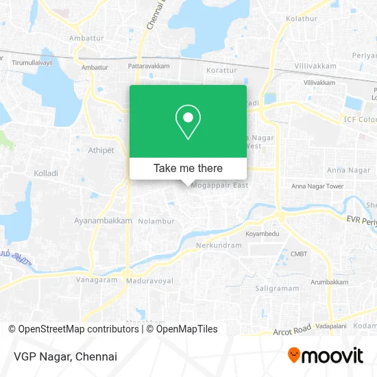 VGP Nagar map
