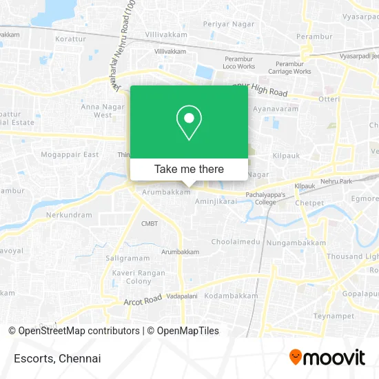 Escorts map