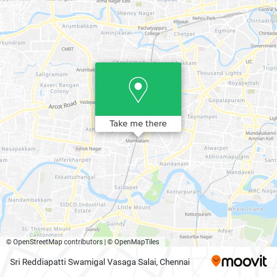 Sri Reddiapatti Swamigal Vasaga Salai map