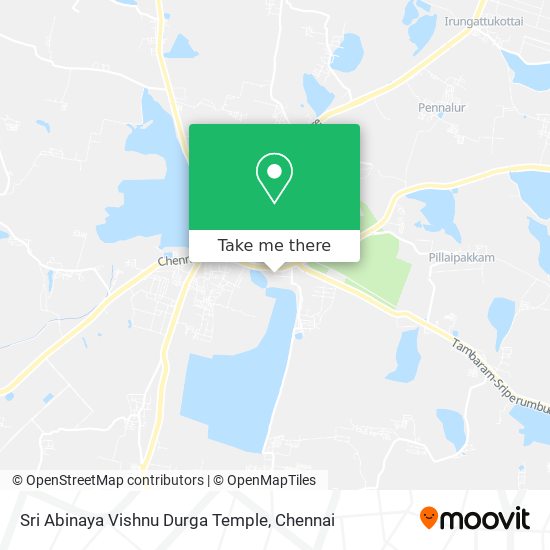 Sri Abinaya Vishnu Durga Temple map