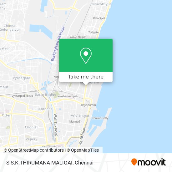 S.S.K.THIRUMANA MALIGAI map