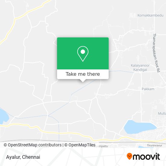 Ayalur map