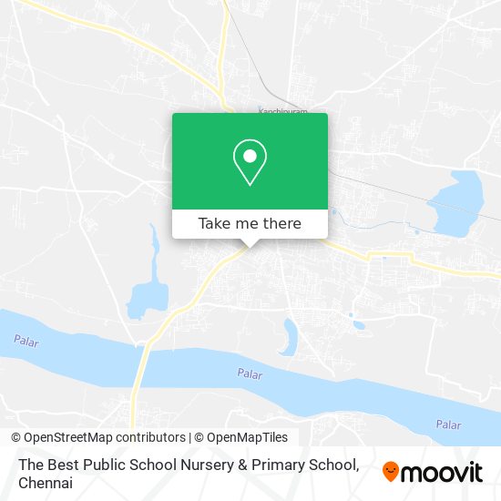 The Best Public School Nursery & Primary School map