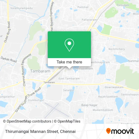 Thirumangai Mannan Street map