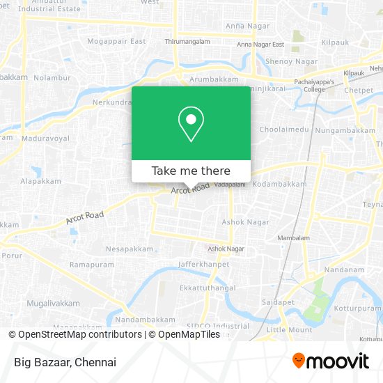 Big Bazaar map