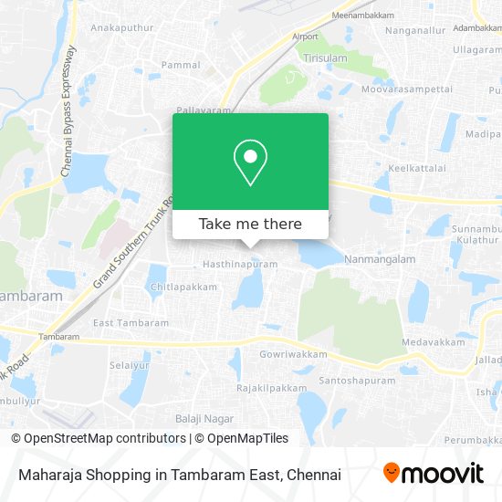Maharaja Shopping in Tambaram East map
