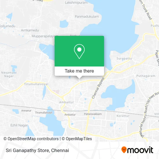 Sri Ganapathy Store map