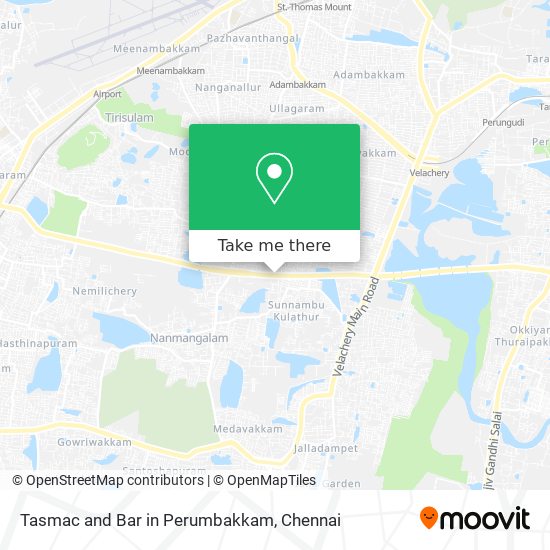 Tasmac and Bar in Perumbakkam map