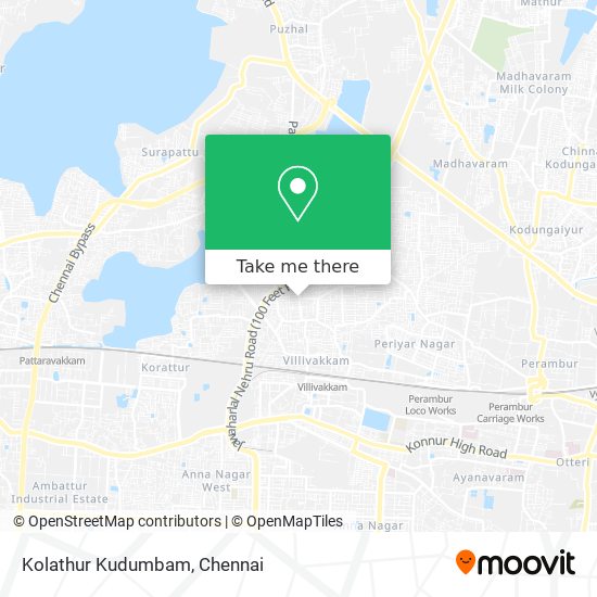 Kolathur Kudumbam map