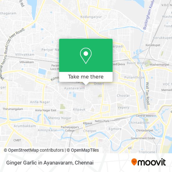 Ginger Garlic in Ayanavaram map