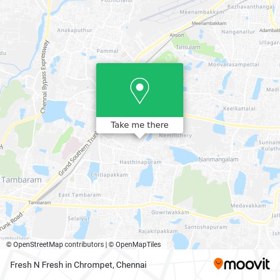 Fresh N Fresh in Chrompet map