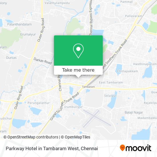 Parkway Hotel in Tambaram West map