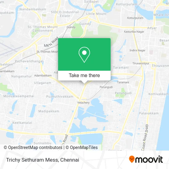 Trichy Sethuram Mess map