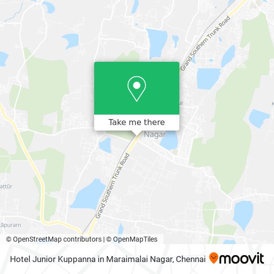 Hotel Junior Kuppanna in Maraimalai Nagar map