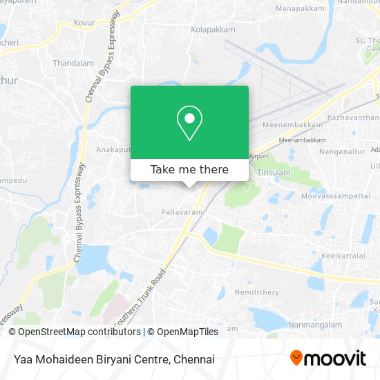 Yaa Mohaideen Biryani Centre map