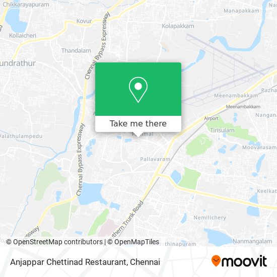 Anjappar Chettinad Restaurant map