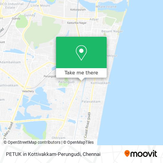 PETUK in Kottivakkam-Perungudi map