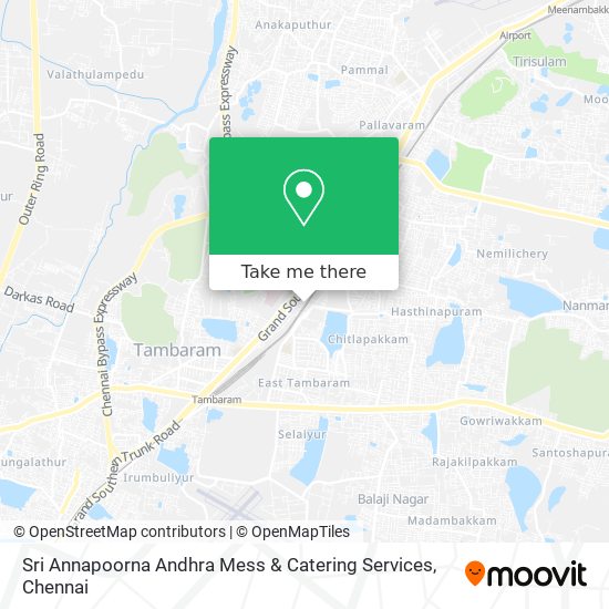 Sri Annapoorna Andhra Mess & Catering Services map